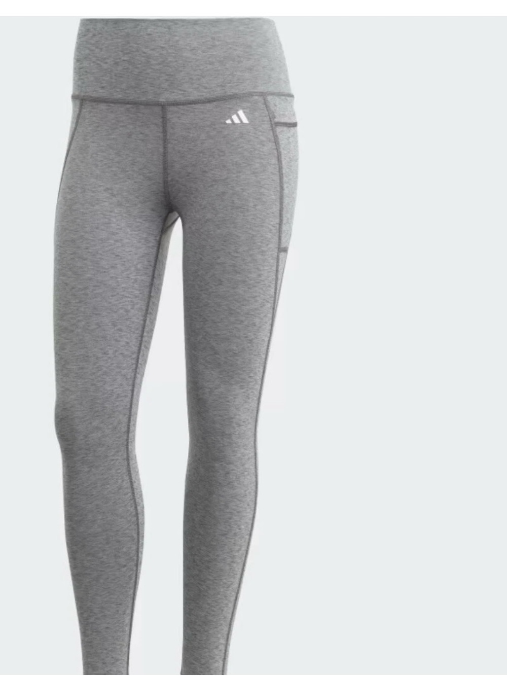 Adidas Aeroready leggings sz L gray tight fit Pant training